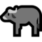 Water Buffalo emoji on Microsoft